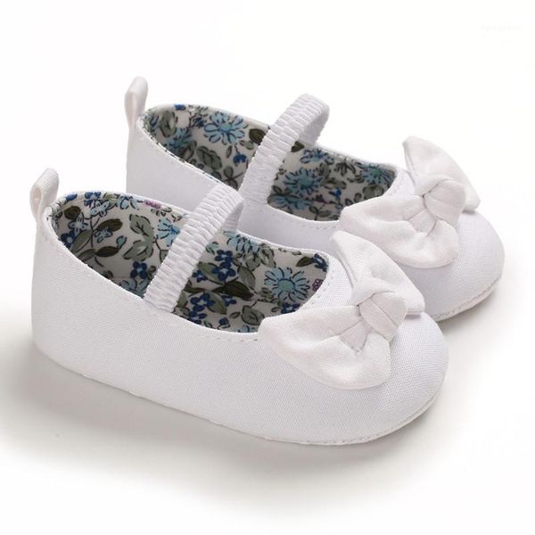 

first walkers toddlers baby girls canvas bow 2021 trend soft bottom anti-slip shoes 11-13cm1