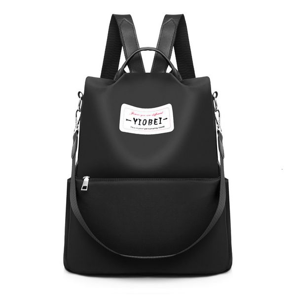 

hbp non-brand women's bag fashion backpack double shoulder bag anti theft travel backpack pendant anti splashing sport.0018