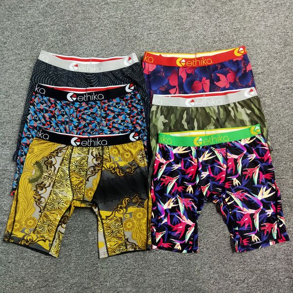 

ethika men boxers mens underwears boxers random styles ethika boxers sports hip hop underwear street quick dry promotion fast shipping, Black;white