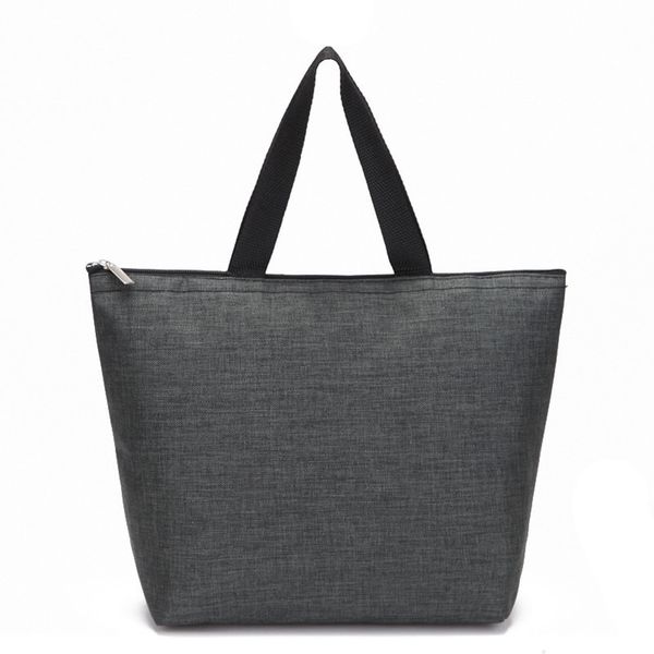 

new men's and women's portable solid color handbag 2 colors black gray business cotton soft plaincm7g41 8m19