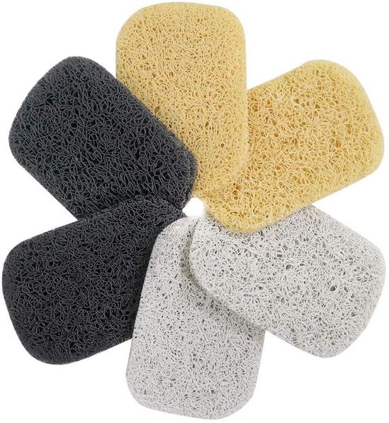 

bar soap dishes self draining soaps saver pads non-slip soap dish holders for bathroom, kitchen, tub, rv