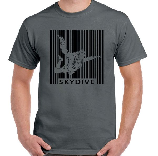 

skydive barcode funny t shirt skydive skydiver fall parachute new fashion t shirt summer style t shirt sport hooded sweatshirt hoodie
