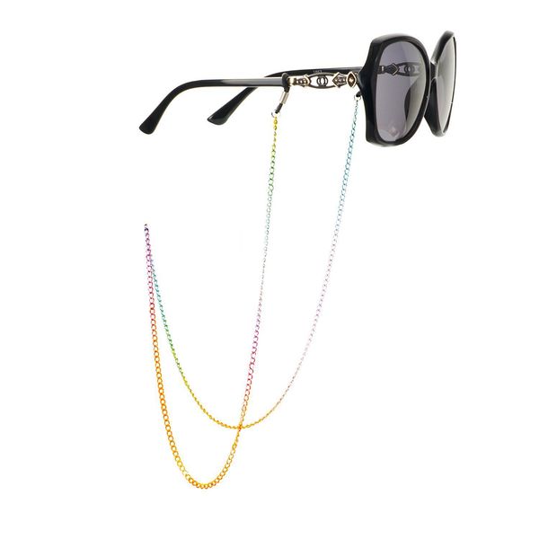 

fashion colorful copper chain eyeglass strap reading glasses spectacles sunglasses eyewear eyeglass chain neck cord strap rope h jlldro