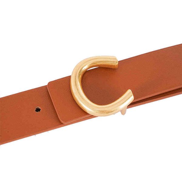 

waistbands belts leather women's thin belt coat decoration with dress horseshoe buckle waist fashion trouser, Black;brown