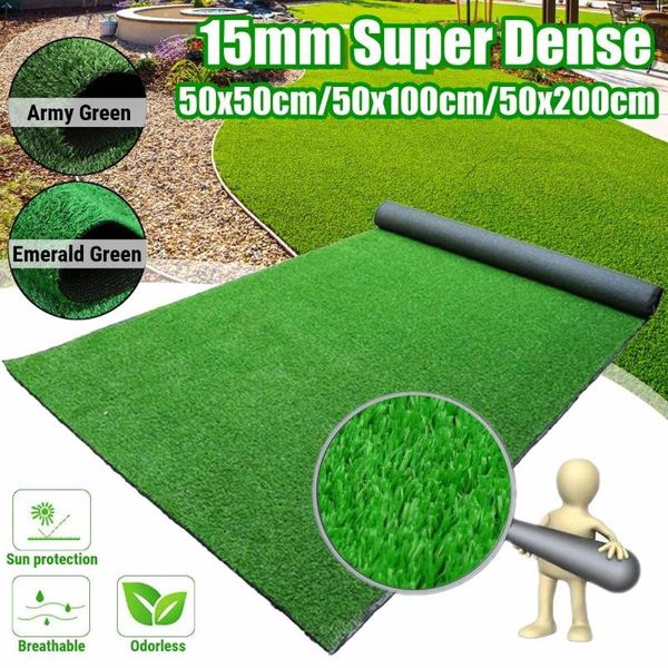 

artificial lawn grass green turf carpets garden ornament diy craft artificial fake grass mat for wedding party decoration 50x200
