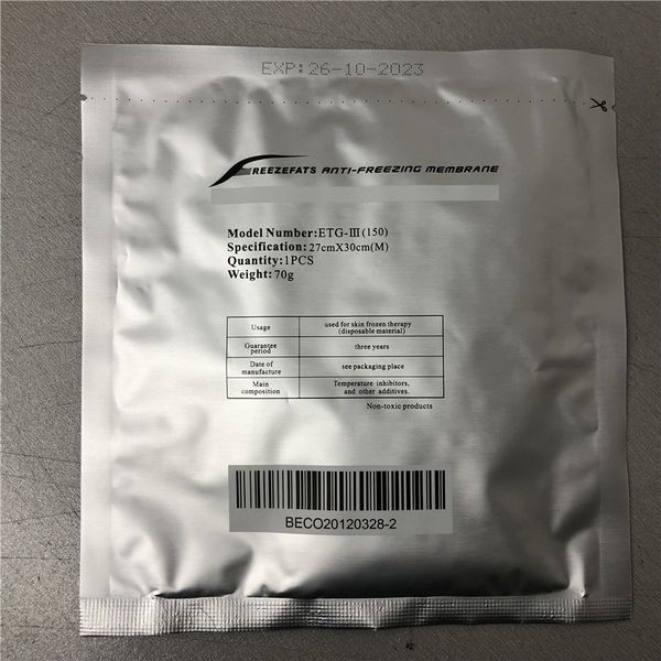 

anti e mask cryo pad cryolipolysis anti e membrane/cool crolipoysis antie membrane for skin protection