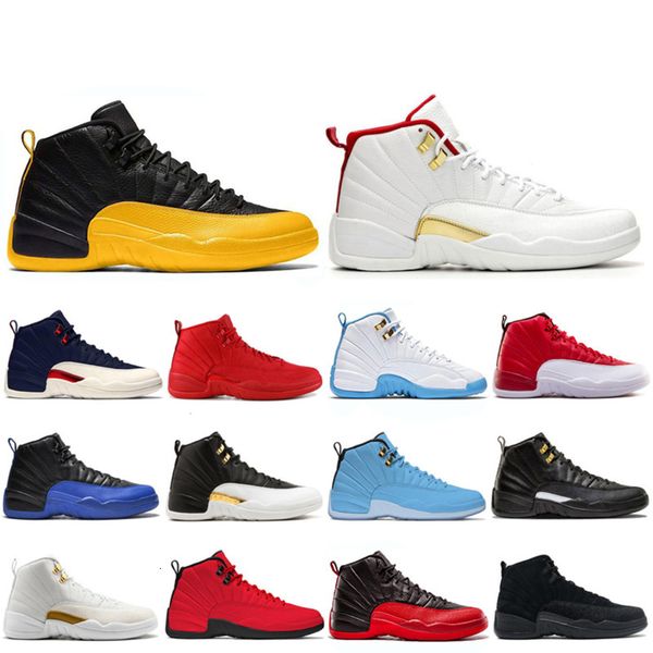 

2021 man basketball shoes fiba gym red french university gold gamma blue 12s men sport discount sneaker shoe ing