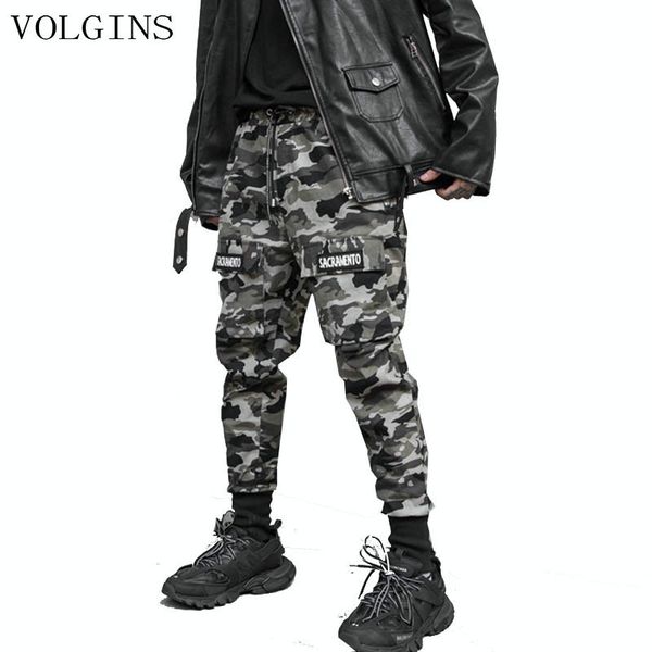 

streetwear new camouflage casual camo pants men hip-hop elastic fashion sweatpants man tactical trousers male pantalones hombre