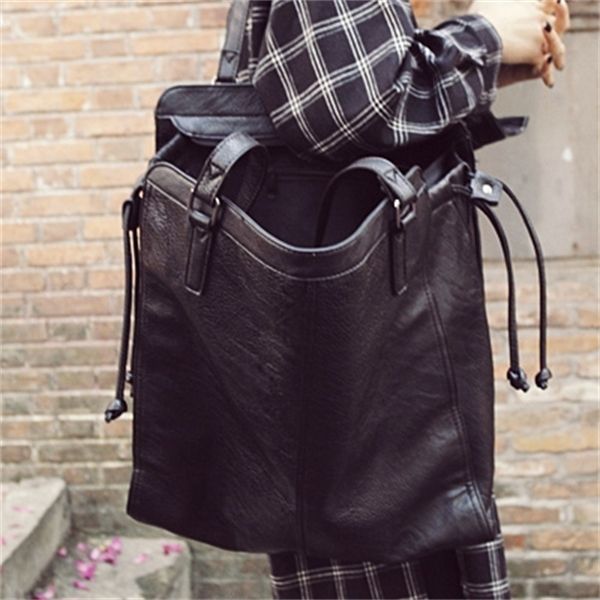 

vintage overlarge women shoulder bags designer handbags luxury pu leather shopper bags large capacity totes female big purses c1016