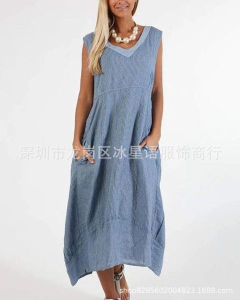 

2020 women's new casual sleeve drs, Black;gray