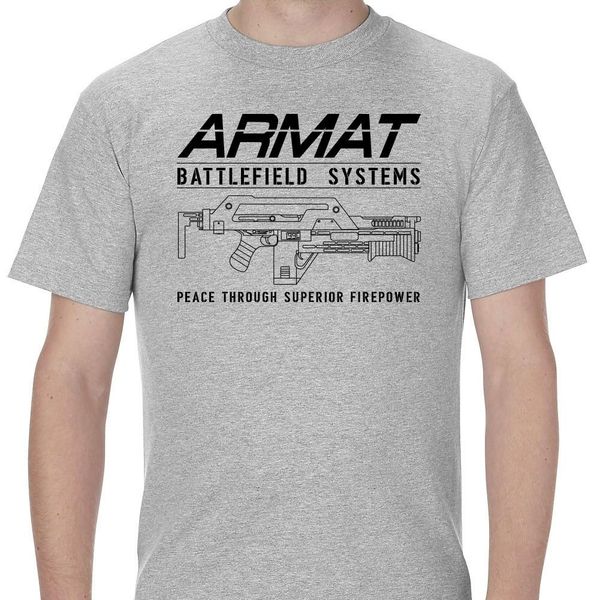 

2019 fashion armat systems m41a pulse rifle t-shirt tee shirt sport hooded sweatshirt hoodie