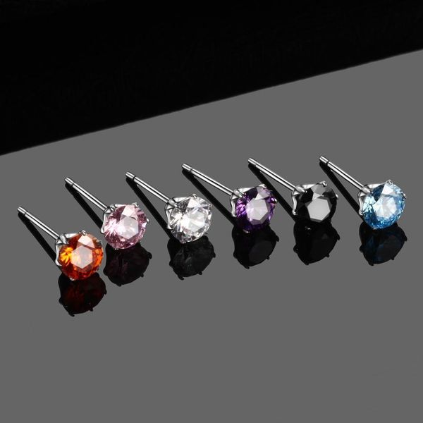 

2 шт. / лот титановая стальная спираль piercing tragus piercing oreja серьги-серьги ушной пирсинг sexr женские ювелирные серьги 2019 г sqcin, Silver