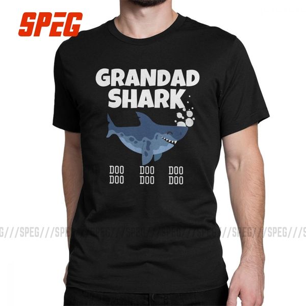 

men t shirt grandad shark doo doo novelty daddy shark song tees o neck clothes plus size t-shirt sport hooded sweatshirt hoodie