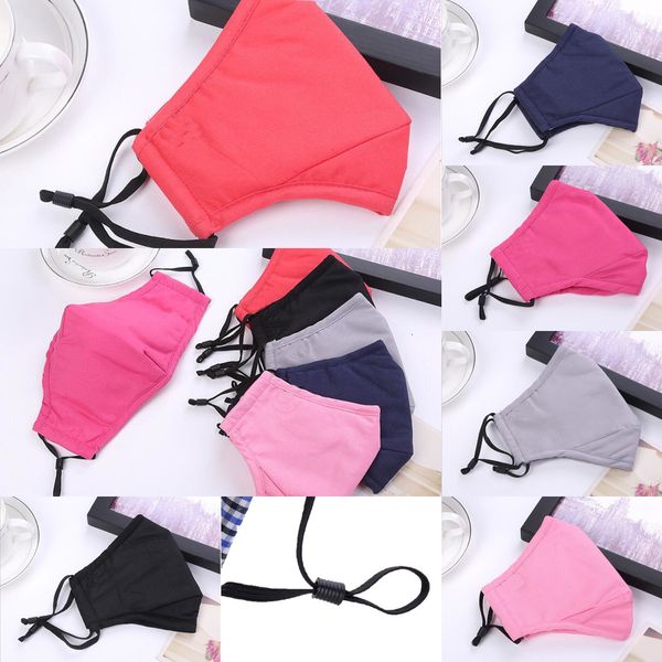 

washable pm2.5 filter anti odor smog custom cotton pollen dust mouth face mask with 1 filters 4 np033