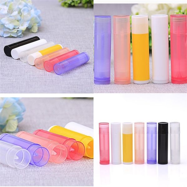 

compact multi colour lipgloss tube diy plastic empty clear lip gloss lipstick lips wax pipe organizer lipglaze container 0 24zm l2