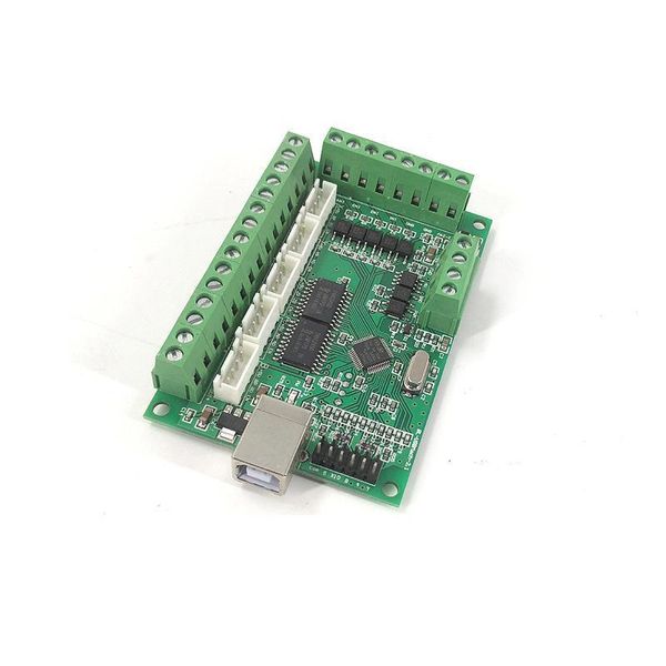 

am9587 dl45 5-axis usb mach3 cnc wiring board 100khz motion controller driver