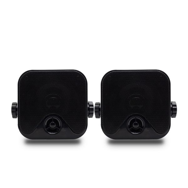 

4 inch waterproof boat marine box outdoor speakers heavy duty motorcycle surface mounted speaker for atv utv yacht tractor lj200911