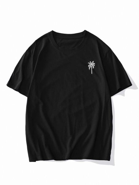 

men tropical print tee o2rq#, White;black