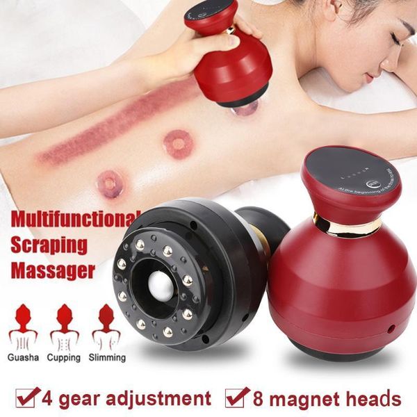 

electric massagers cupping massage machine guasha suction scraping massager negative pressure meridian dredge body slim physiotherapy1