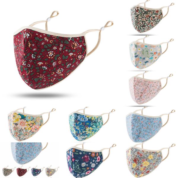 

20pcs mask fashion face men's women's facemask summer shade and dustproof breathable washable masks 7 n8ww9
