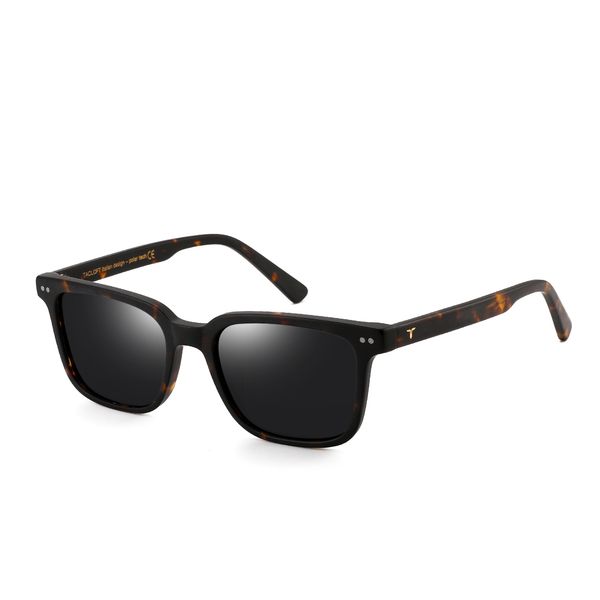

glasses rectangular polarized sunglasses memory-acetate frame luxury sun glasses for men/women tl3009, White;black