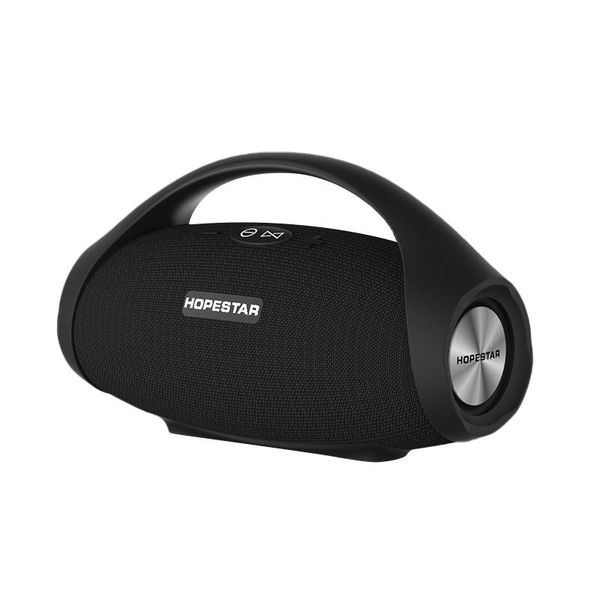 

hopestar-h32 outdoor portable bluetooth speaker wireless waterproof ipx6 mini speakers big power 10w column boombox with handle
