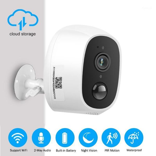 

zilnk outdoor wifi camera 1080p hd wireless ip camera rechargeable battery power cctv security weatherproof p2p cloud1