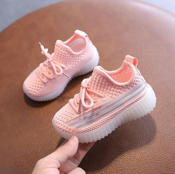 

spring autumn baby girls fashion leisure sport shoe child boys casual breathable sneakers knit kids trainer toddler shoes sqcefo pingtoy, Black