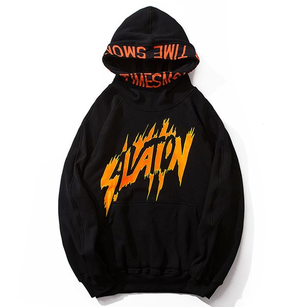 

2021 new printed african eden harajuku blue and purple men's casual export hoodie t0ib, Black