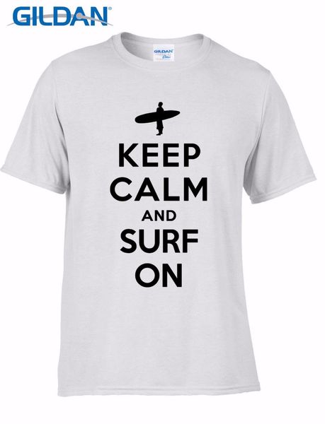 

2020 short sleeve plus size print men t shirt summer keep calm and surfer on funny tee shirts sport hooded sweatshirt hoodie