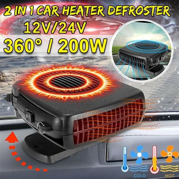 

car fan heater 12v portable car auto electric heater heating cooling fan defroster demister new air blower for winter1