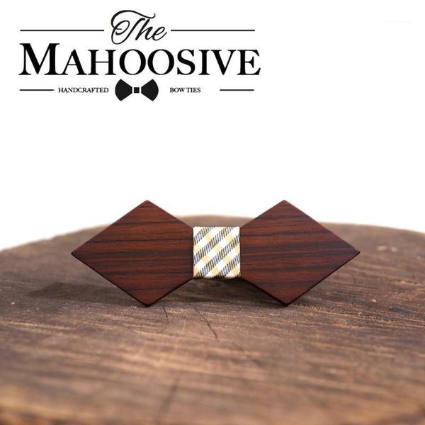 

mahoosive wood wooden mens bow tie male bowtie necktie business wedding neckties bowtie vestidos gravata borboleta geometric1, Blue;purple