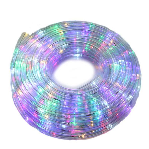 

7.5/12m solar led string lights outdoor colorful rope tube led for garden fence landscape garland xmas holiday wedding decor