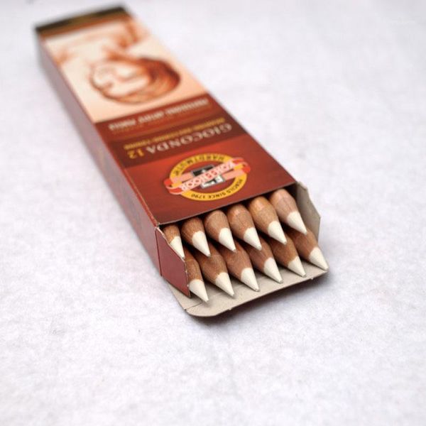 

pencils koh-i-noor gioconda white red /chalk pencil /sepla light dark 8801/8802/8803/8804 color pencils1