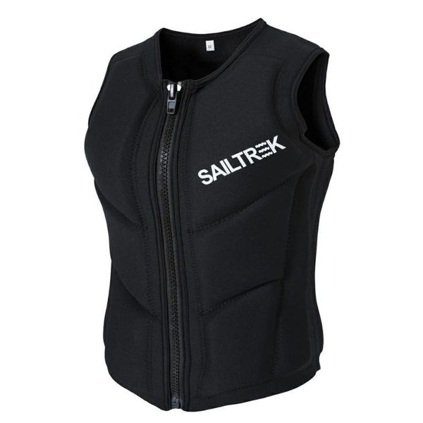 

crashworthy vest neoprene black impact vest