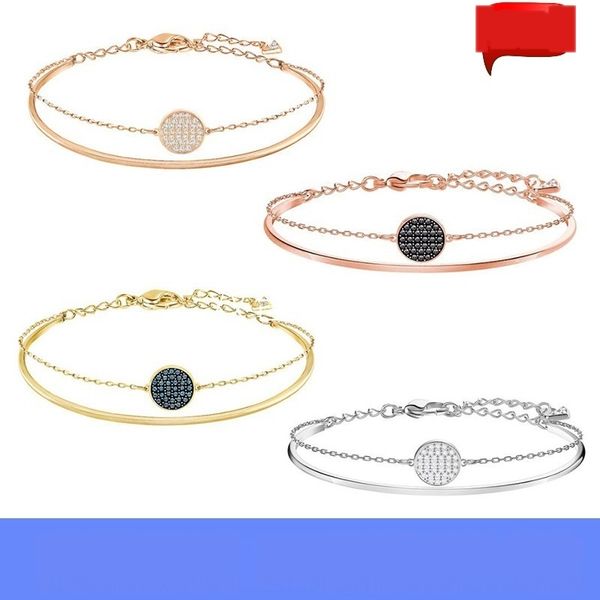 

shijia seiko version of the same braceletshijia two in one racketbracelet racket double deck round tennis racket chain qwkz0, Golden;silver