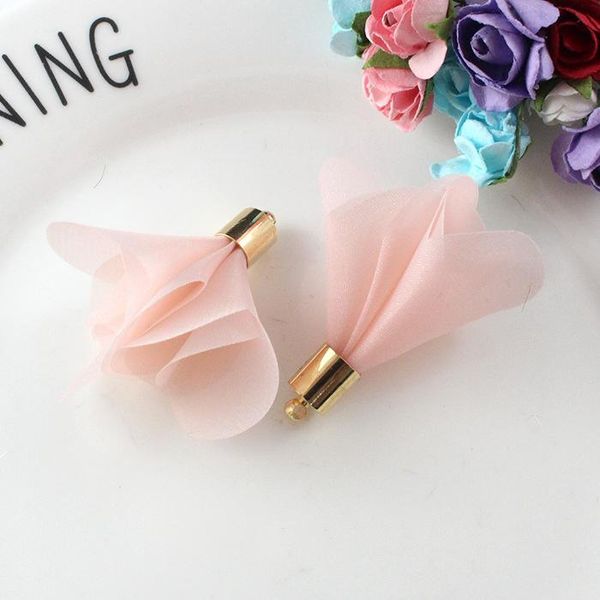 

10 шт. multicolor mini цветы киссы бахрома красный черный белый серый diy аксессуары серьги ожерелья ювелирные изделия выводы подвески h bby