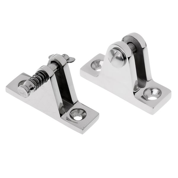 

boat angled and 90 degree deck hinge mount stainless steel fitting hardware