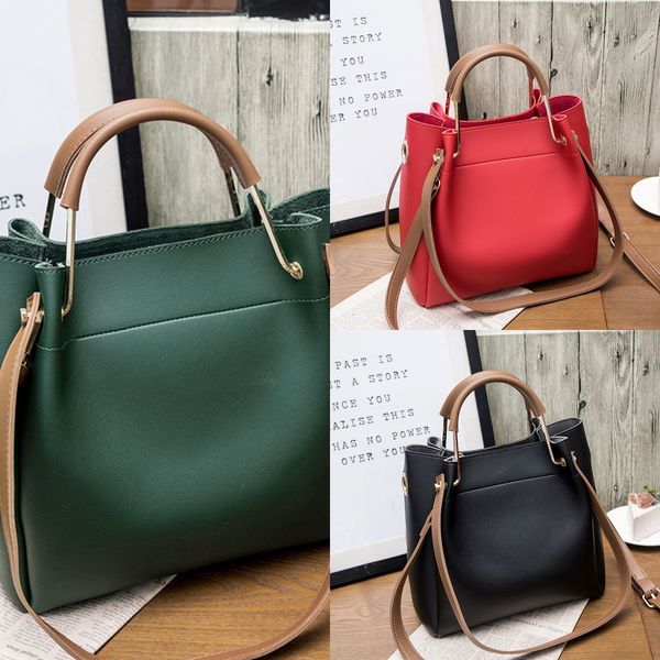 

новый стиль универсальны моды большого цветового контраста емкости ковш портативном осенью сиденье и выигрывайте новое плечо оседлать мешок