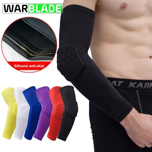 

elbow & knee pads 4 size basketball football volleyball support compression leg sleeve sports protector safety guard1, Black;gray