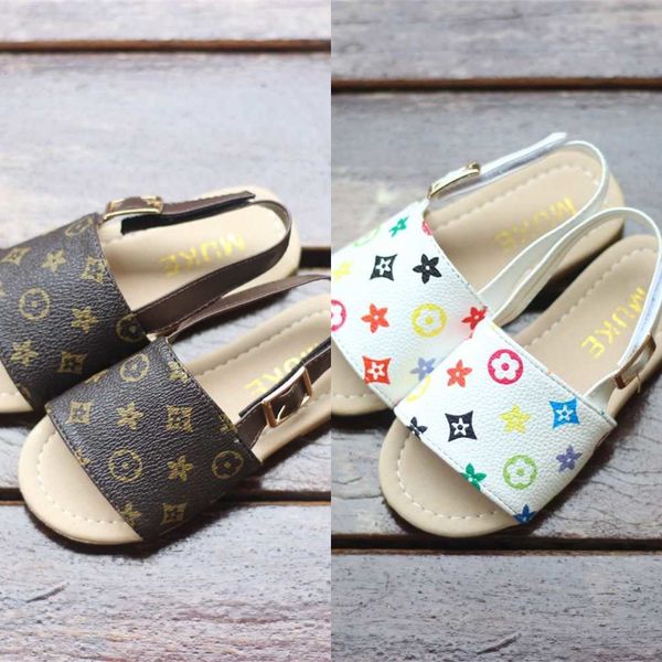 

kids retro sandals 2022 designers beach pool slide shoes soft flats fashion casual sneaker running trainers infant children boys girls flip, Black;red