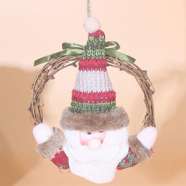 

omjbh new decorative tree christmas decorative wreath rattan pendant prop props and window christmas supplies pendant propsring makeup props