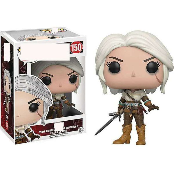 

funko pop division 3 game surroundings the wicher ciri the wicher ciri figure doll decoration