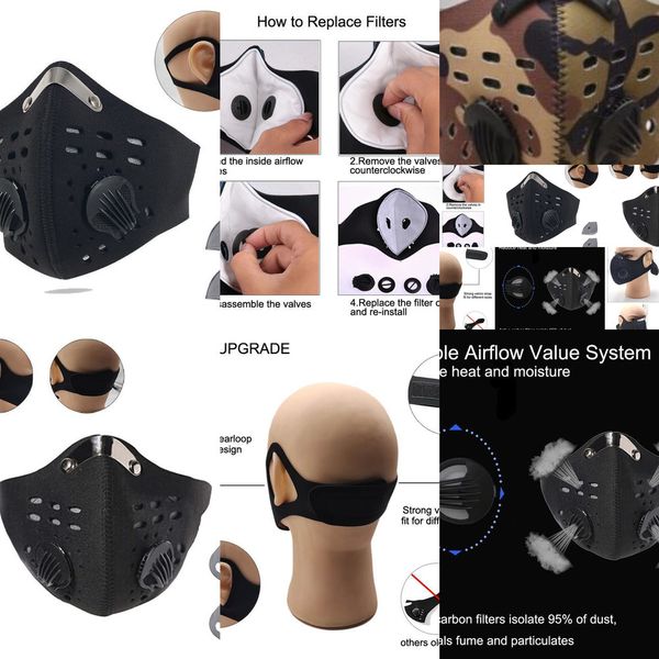 

factorylm3rpm2.5 carbon with cycling activated protective anti-pollution face dust sport running training r 7sue