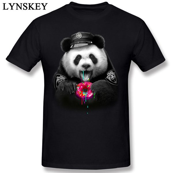 

men's t shirts blue & tees short sleeve summer fall fashion funny animal print donut cop panda sport hooded sweatshirt hoodie
