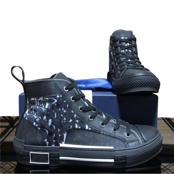 

sneakers men woman canvas casual shoes platform high upper vintage trainer sports sneaker man women shoe shoe02 02, Black