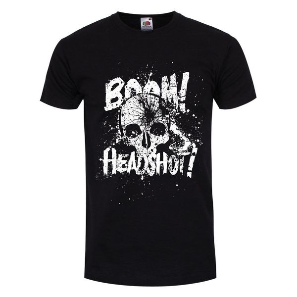 

herren t-shirt boom headsschwarz novelty cool men short sleeve t shirt 2018 men's funny sport hooded sweatshirt hoodie