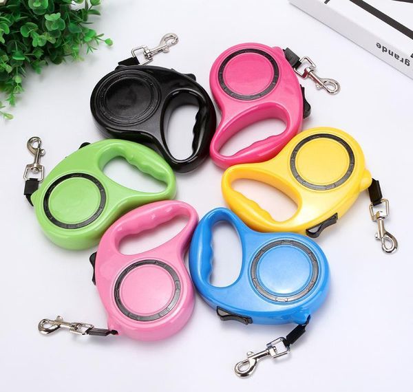 

pet matic retractable traction rope magic pet dog/cat puppy leash outdoor walking rope dog 5m portable leas bbynny warmslove