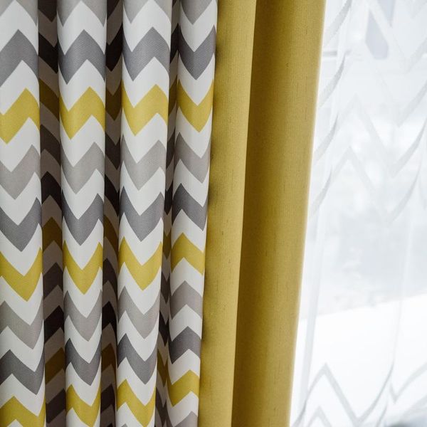 

curtains for living room yellow stripped byetee customized bedroom curtains for window drapes home decor cortinas1