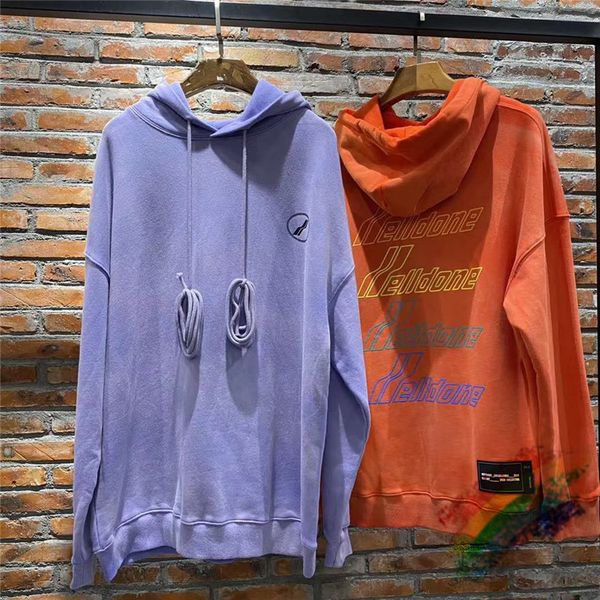 

heavy fabric pullover men women 1 letters foaming printing sweatshirts hoodie, Black